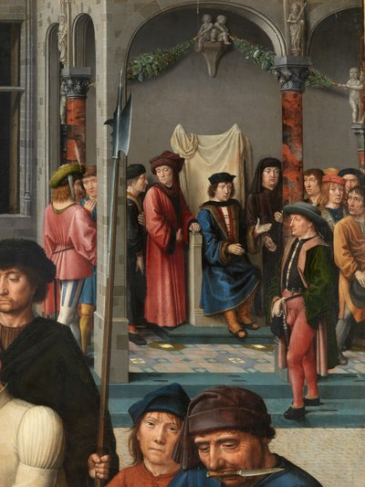Detalhe do Esfolamento de Sisamnes 作： Gerard David