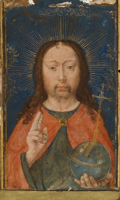聖なる顔、カリフォルニア州。 1485-90。 作： Gerard David