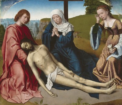 キリストの体に対する嘆き、1500年頃 作： Gerard David