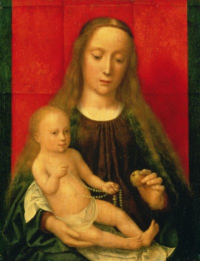 マドンナと子供 作： Gerard David