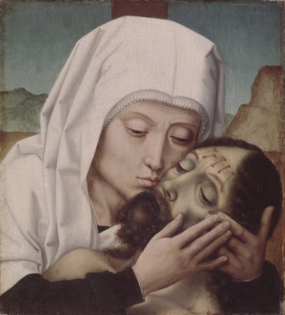 死んだキリストを悼む 作： Gerard David
