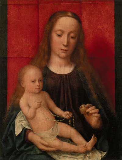 聖母子 作： Gerard David