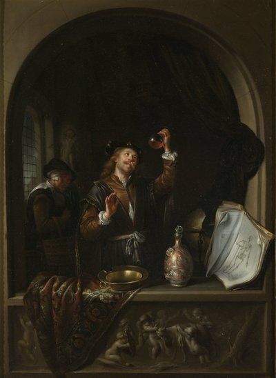 医者 作： Gerard Dou (copy after)