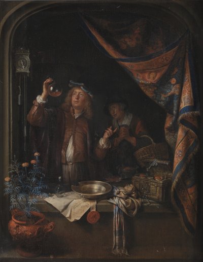 医者への訪問 作： Gerrit Dou