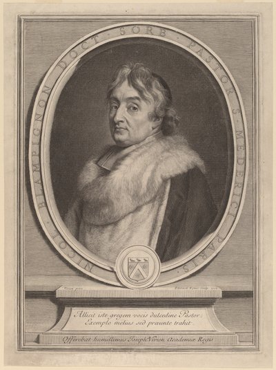 ニコラ・ド・ブランピニョン 作： Gerard Edelinck after Joseph Vivien