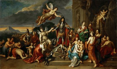 レオポルド1世の治世に関する寓意、1672年頃 作： Gerard Hoet