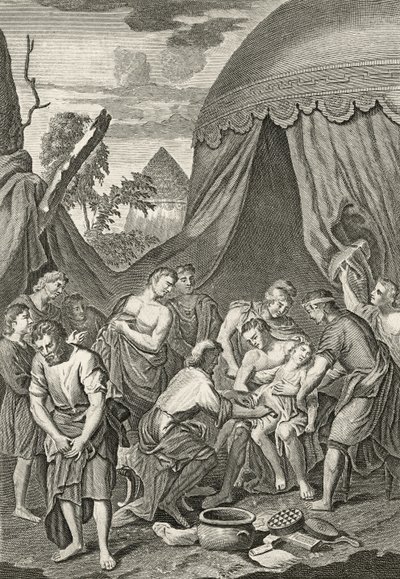 キリストの割礼、1762 作： Gerard Hoet