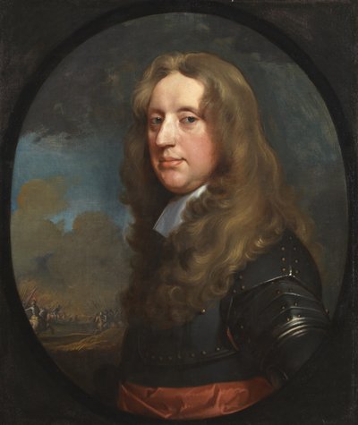 王族の将校の肖像、1646-49 作： Gerard Soest