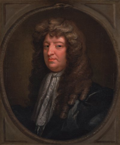 サミュエルバトラー（1612-80）c.1670-75 作： Gerard Soest