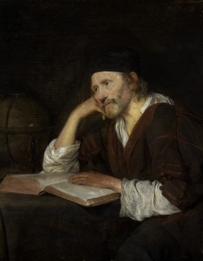 ヘラクレイトスc。 1647-1648 作： Gerard Ter Borch the Younger