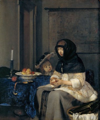 アップルピーラー 作： Gerard Ter Borch the Younger