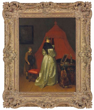 手紙、1660 作： Gerard ter Borch