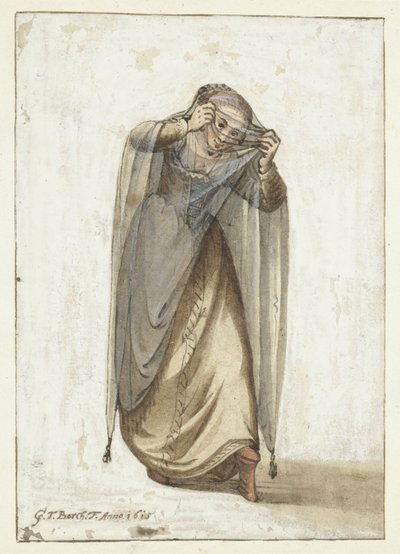 ヴェネツィアの宮廷女官 作： Gerard ter Borch