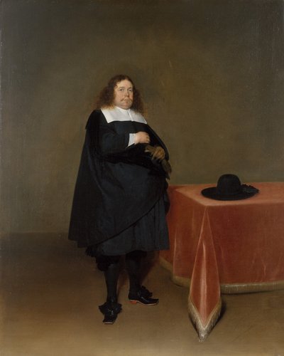 市長 Jan van Duren 1613-1687, ca. 1666-67. 作： Gerard Terborch II