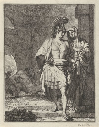Aeneas en de Sibille van Cumae 作： Gerard de Lairesse