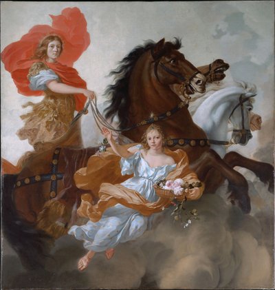 アポロとオーロラ 作： Gerard de Lairesse