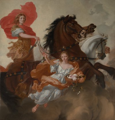 アポロとオーロラ、1671年。 作： Gerard de Lairesse