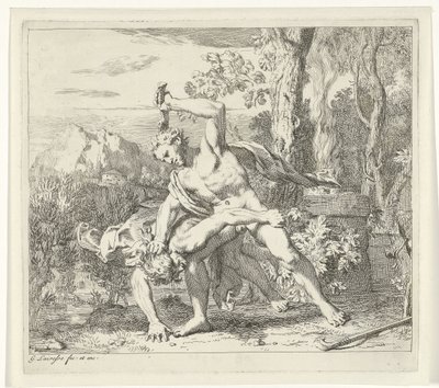 カインがアベルを殺す ジェネシスのシーン 作： Gerard de Lairesse