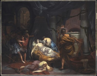 クレオパトラの死、1686 作： Gerard de Lairesse