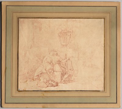 1654年以降の平和と正義のキス。 作： Gerard de Lairesse