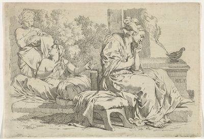 沈黙とおしゃべり 作： Gerard de Lairesse