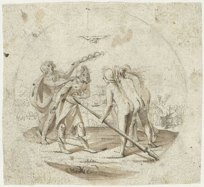 パリの審判 作： Gerard ter Borch (I) (possibly)
