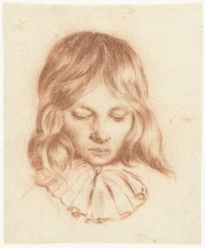 うつむいた目をした少年 作： Gerard ter Borch (II)