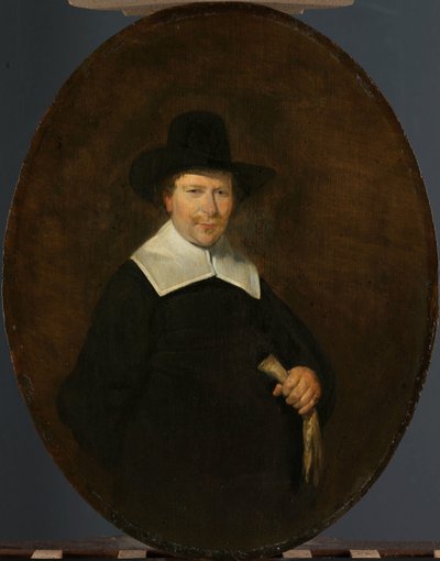 Gerard Abrahamsz van der Schalcke (1609-67)。 ハーレムの布商人 作： Gerard ter Borch (II)