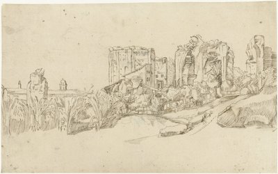 トラヤヌス浴場跡 作： Gerard ter Borch (II)