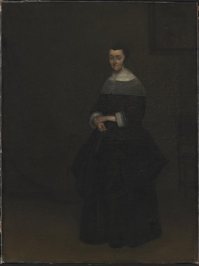 女性の肖像 作： Gerard ter Borch