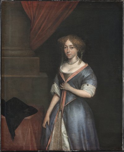 女性の肖像 作： Gerard ter Borch