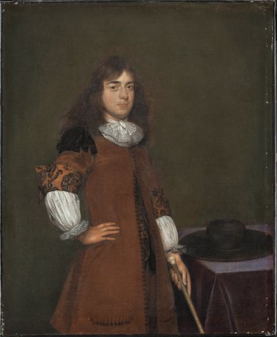 男の肖像 作： Gerard ter Borch