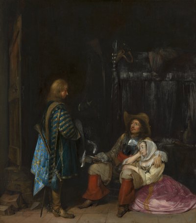  作： Gerard ter Borch