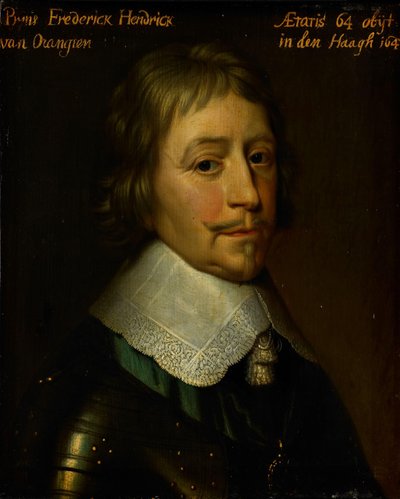 オレンジ公フレデリック・ヘンリーの肖像 作： Gerard van Honthorst (workshop of)