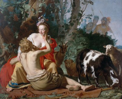 グラニダとダイフィーロ 作： Gerard van Honthorst