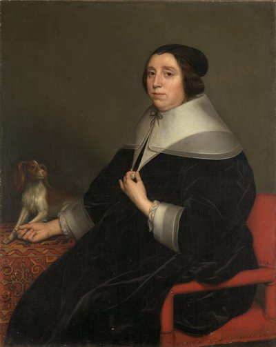 女性の肖像 作： Gerard van Honthorst