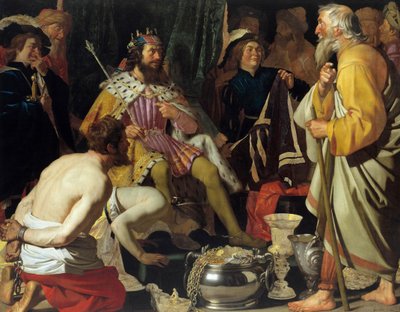 ソロンとクロイソス 作： Gerard van Honthorst