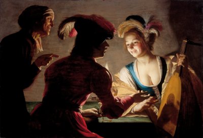 調達担当者 作： Gerard van Honthorst