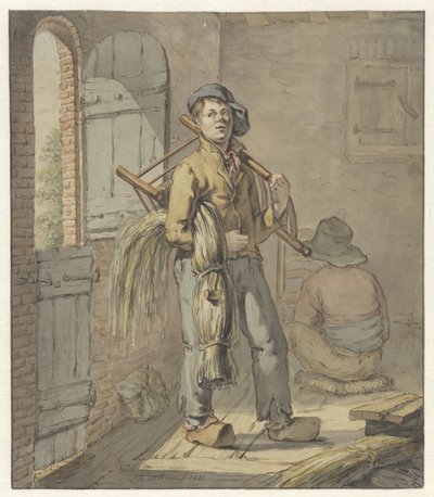 小屋での作業で重要な椅子 作： Gerardus Laurentius Keultjes