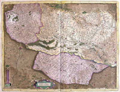 北フランス、アルザス（彫刻 作： Gerardus Mercator
