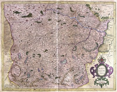 ドイツ・バイエルン州（彫刻 作： Gerardus Mercator