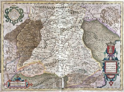 カスティリアとマドリッド、トレド、スペイン（彫刻 作： Gerardus Mercator