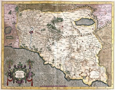 イタリア・ラツィオ州（彫刻 作： Gerardus Mercator