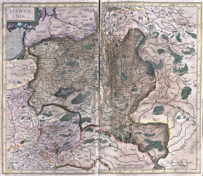 リトアニア（彫刻 作： Gerardus Mercator