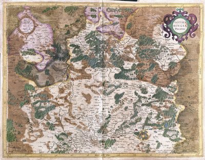 フランス・ロレーヌ地方（彫刻 作： Gerardus Mercator