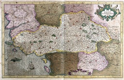 フランス、ポワトゥー（彫刻 作： Gerardus Mercator