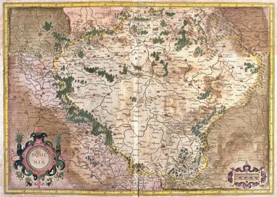 チェコ・プラハ（彫刻 作： Gerardus Mercator