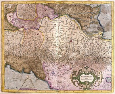 ロマーニャとパルマ、イタリア（彫刻 作： Gerardus Mercator
