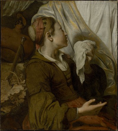 ハガルウィーピング、1643年 作： Gerbrand van den Eeckhout