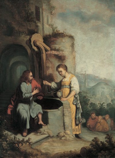 キリストとサマリアの女 作： Gerbrandt van den Eeckhout